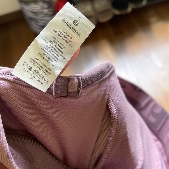 Purple Camo Lululemon Top - Picture 3 of 3